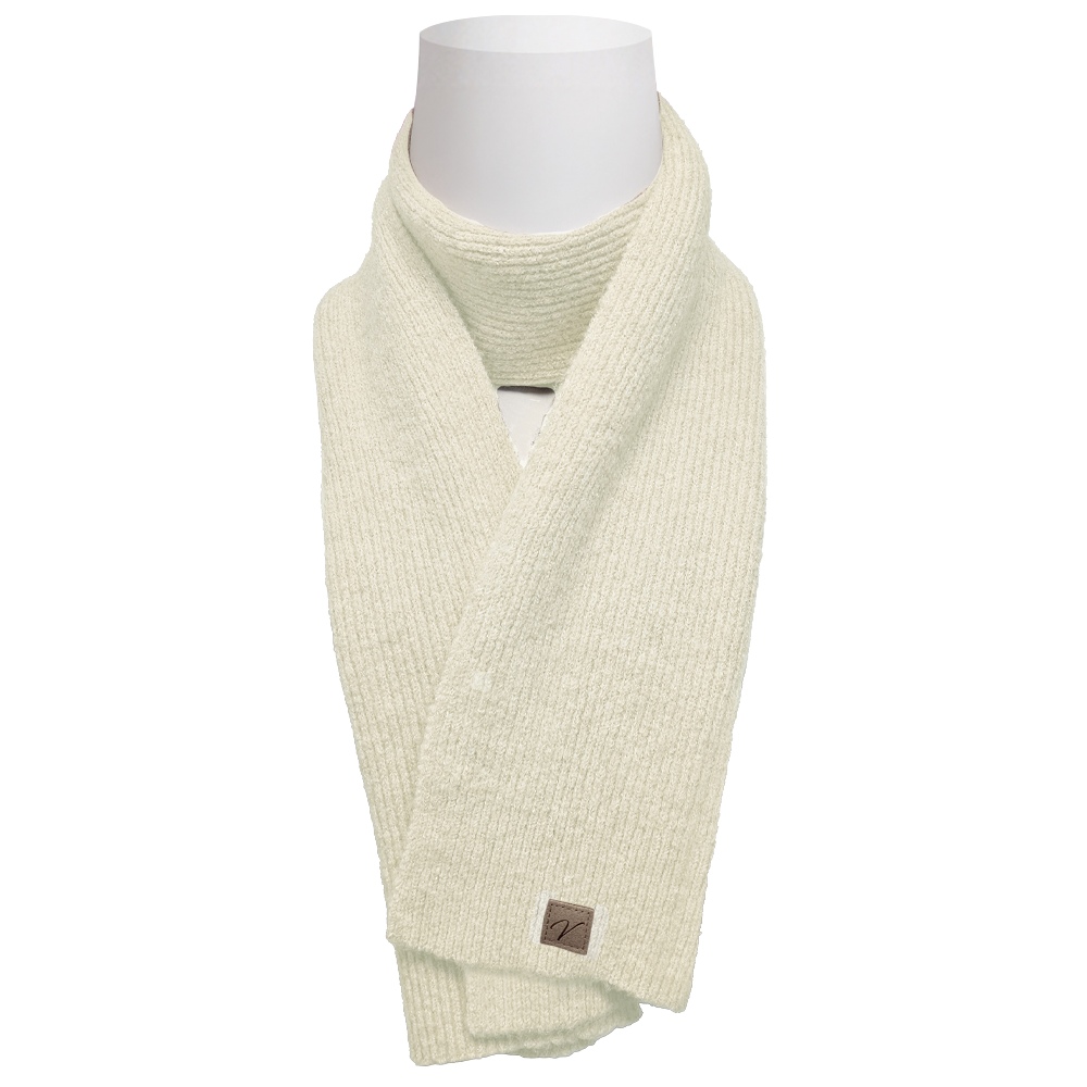 Image Ultra Soft Light Scarf - Solid Color -  Cream Beige